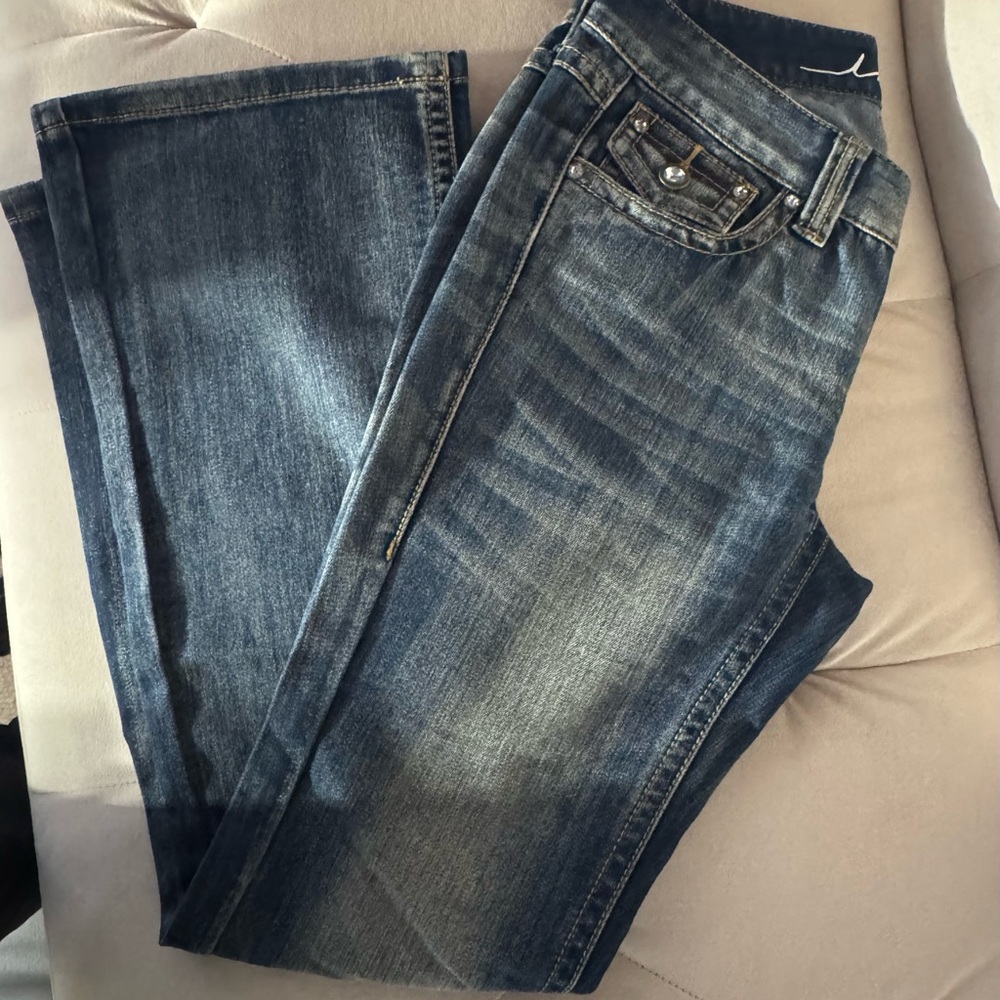 Inc Denim Regular Fit Boot Cut Jeans